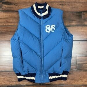 Victoria’s Secret True Pink Love Down Puffer Vest - Size M/L